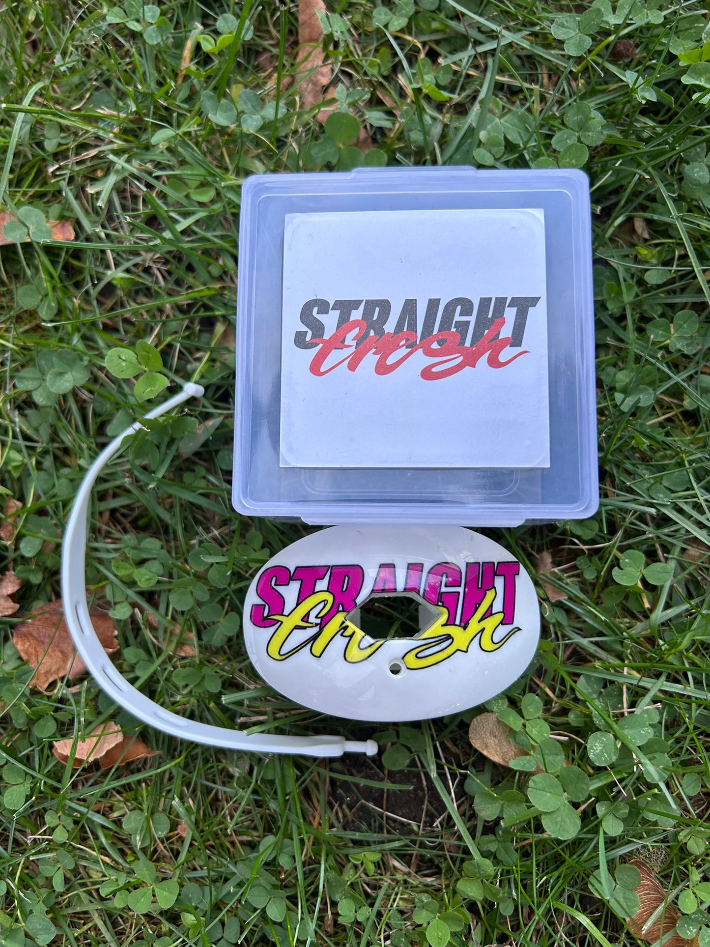 Straight Fresh Premium Mouthguard - SF Custom w/Tether & Box